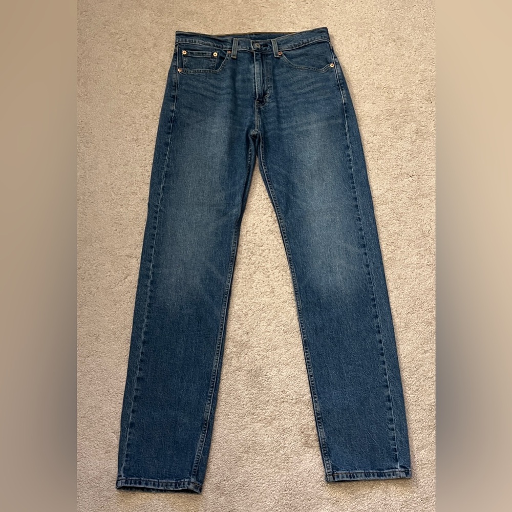 Levi’s 505 Regular Fit 33x34 Stonewash Denim Jeans